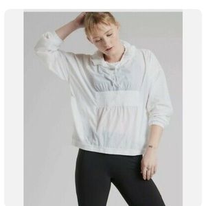 Athleta dispatch anorak top windbreaker small